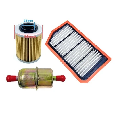 Air Filter Oil Filter & Fuel Filter Kit For ODES 650 800 1000 ATV 21170101731 - Image 1 of 4