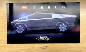 MEGA Tesla Cyber Truck GWW84 (2021) set 3283 Mattel Creations - MANUAL ONLY - Picture 1 of 13