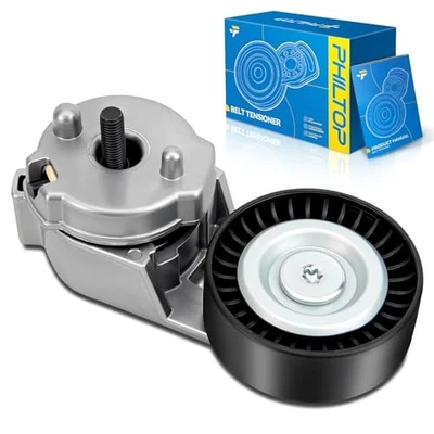 OE# JE1414611 Belt Tensioner Assembly with Pulley for Jeep Wrangler 2000-2006 Foto 1 de 4