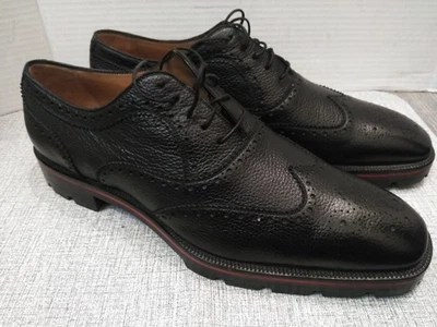 CHRISTIAN LOUBUDIN HOMBRE NEGRO BROGUE CUERO CHARLIE ME OXFORD TALLA 46/12 Foto 1 de 4