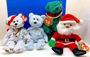 1993 TY Attic Treasures, 1998 TY Original Beanie Baby x2 & 2002 TY Beanie Babies - Picture 1 of 21