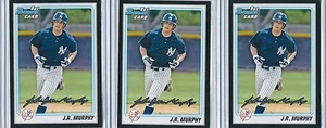 2010 Bowman Prospects Black Border JR J.R. John Ryan Murphy Rc 3 Ct Lot - Picture 1 of 1