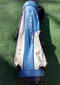 DUNLOP MAXFLI SUNDAY CARRY GOLF CLUB BAG LIGHTWEIGHT 3-WAY 4 POCKETS RAIN COVER - Picture 1 of 22