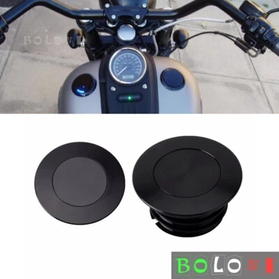 Juego de tapa de tanque de gasolina para Harley Sport Glide FLSB Low Rider S FXLRS FXLR 2018-2025 Foto 1 de 4