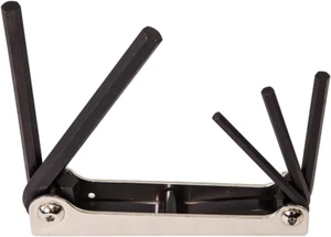 Klein Tools 70579 Folding Hex Key Set, 5-Key, SAE Sizes NEW - Picture 1 of 6