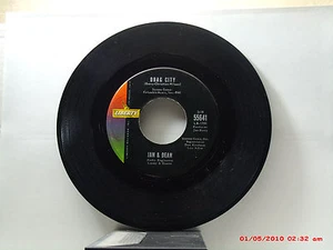 JAN & DEAN -(45)- DRAG CITY / SCHLOCK ROD (PART 1) - LIBERTY RECORDS - 1963 - Picture 1 of 2