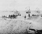 CIVIL WAR FEDERAL NAVY AT CHARLESTON 1865 11x14 GLOSSY PHOTO PRINT