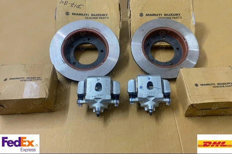 Front Brake Disc With Caliper Lh & Rh Side Suzuki Samurai Sierra Sj410 Sj413 - Image 1 of 4