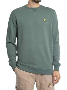 Lyle & Scott de los hombres Sudadera con logo, Verde - Imagen 1 de 5