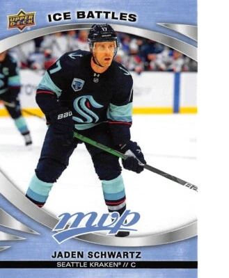 2023-24 Upper Deck MVP Ice Battles #55 Jaden Schwartz - Image 1 of 2