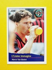 RARE CARD 494 MARCO VAN BASTEN MILAN FIGURE 1992-1993 FOOTBALL SCORE NO STICKER