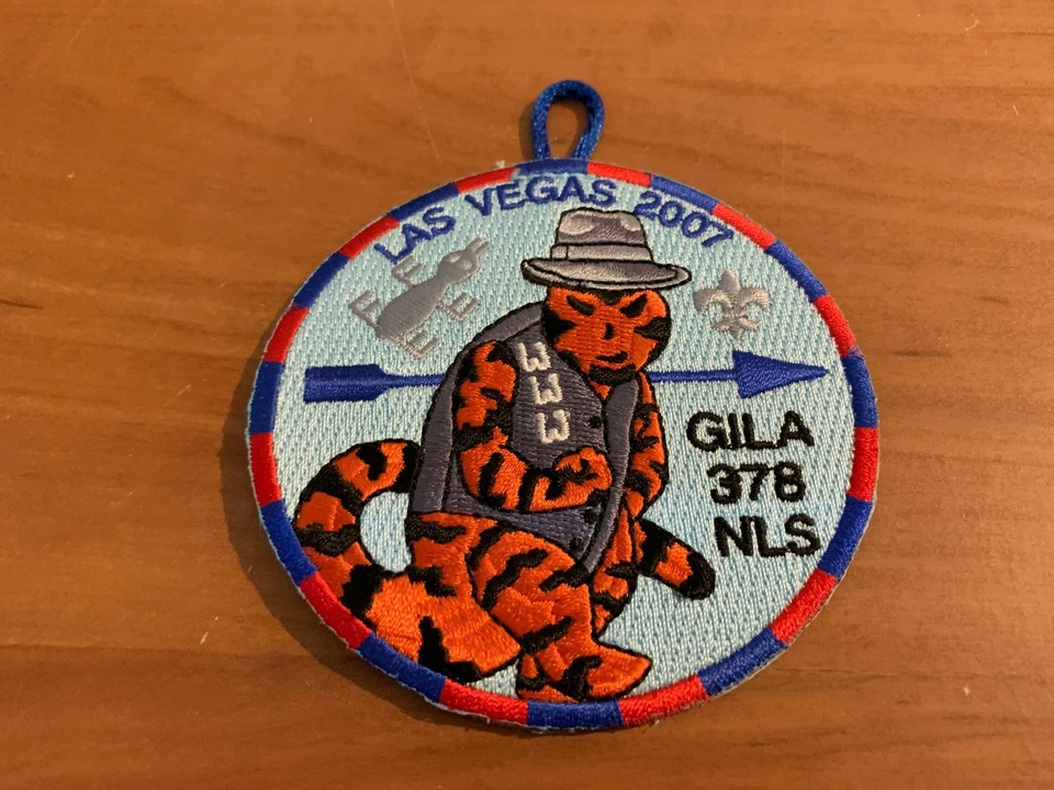 OA, Gila (378) 2007 NLS/NLATS Training, Las Vegas, Patch (eR2007-4) - Image 1 of 1