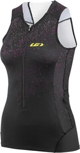 Louis Garneau Pro Carbon Cycling Jersey TT Tri Women's Medium M Sleeveless Geo - Picture 1 of 2