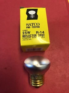 25R14 25 R14 MEDIUM STANDARD BASE SPECIALTY LIGHT BULB - Picture 1 of 2