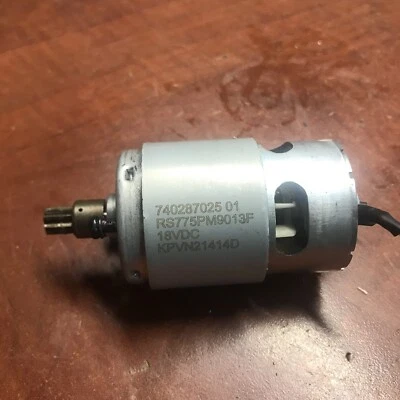 New Genuine Part 18V Motor Assy For Ryobi P326 18V 16 Ga Straight Finish Nailer - Image 1 of 4