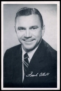 1957 San Francisco 49ers Team Issue Frankie Albert ExMt College Hall of Fame - Picture 1 of 1