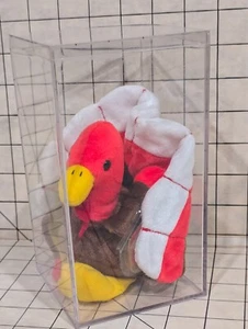 GOBBLES THE TURKEY TY BEANIE BABY 1996 (RARE - EXCELLENT CONDITION) - Imagen 1 de 7