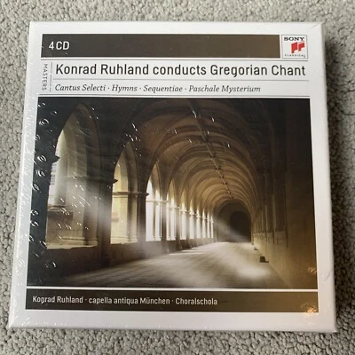 Konrad Ruhland conducts Gregorian Chant by Konrad Ruhland (CD, 2016) New Sealed - Image 1 of 2