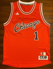 derrick rose bulls throwback jersey