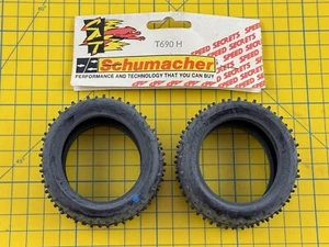 Schumacher T690H Reifen 1:10 Offroad Post. (2pz) Vintage Modell - Bild 1 von 3