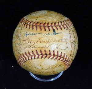 Boston Braves 1948 Team Signed Spalding ONL Baseball by 25 JSA Authenticated - Picture 1 of 7