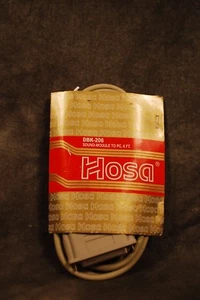 Hosa DBK-206 DBK206 Sound Module Cable DB25 25 pin 8 Pin DIN Feet 6 New Computer - Picture 1 of 7