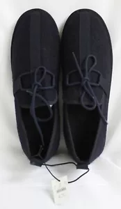 J Crew Wool Chore Slipper Men's 11 M Navy Blue NWTS - Picture 1 of 4