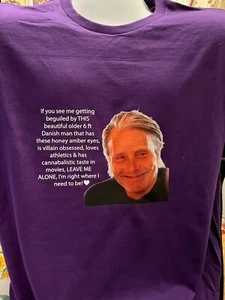 Mads Mikkelsen tshirt NEW Various sizes - Picture 1 of 2
