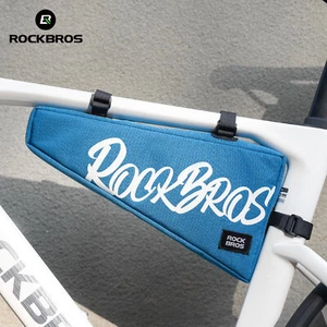 ROCKBROS Triangle Bag - Bicycle Storage Pouch for MTB & Road Bike Accessories - Picture 1 of 15