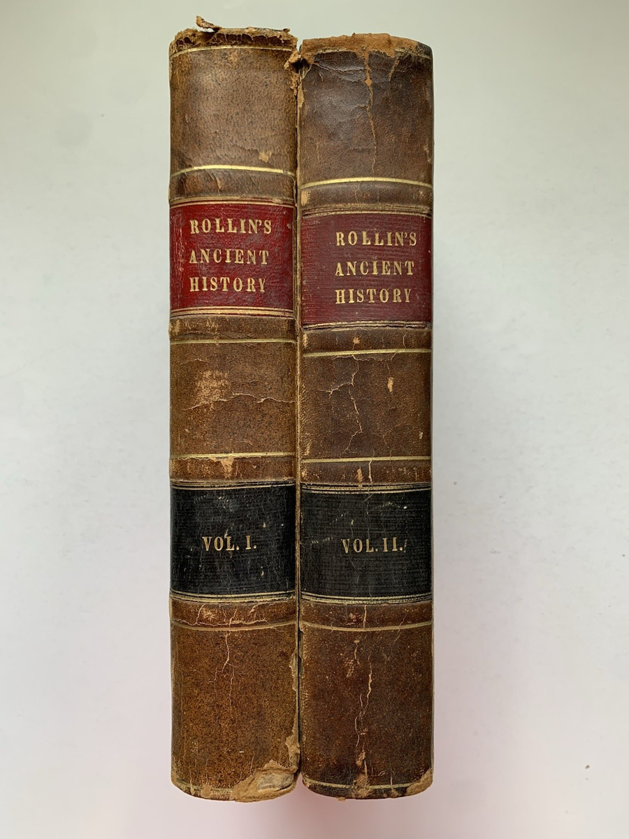 Rollin's Ancient History 1729　古書 Rollin's Ancient History 1729 古書 Rollin's Ancient History