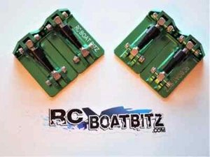 Traxxas Spartan dual trim tabs DT60 Green - Picture 1 of 2