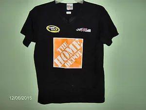 Tony Stewart # 20 Home Depot Ladies T-Shirt ( Small ) - Picture 1 of 4