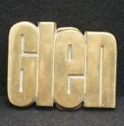 WA21112 VINTAGE 1978 CUT-OUT NAME ***GLEN*** SOLID BRASS BUCKLE