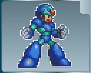 MEGA MAN X Sprite Vinyl Decal #5 Car Truck Laptop Sticker Megaman X - Picture 1 of 1