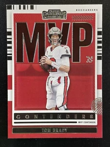 2021 Panini Contenders MVP Contender Tom Brady #MVP-TBR Tampa Bay Buccaneers - Picture 1 of 2