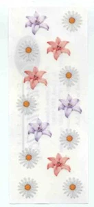 CREATIVE MEMORIES FLOWERS STICKER STRIP #27 BN & NLA - Picture 1 of 1