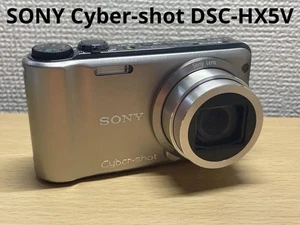 Sony Cyber-shot DSC-HX5V Digital Camera Gold Used with Accessories - Picture 1 of 12