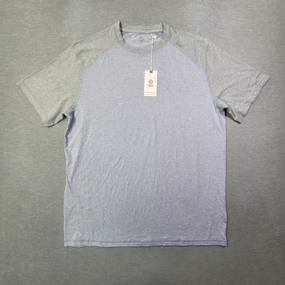 Tasc T Shirt Mens Large Blue Carrollton Blocked Organic Cotton Bamboo Soft NWT - Image 1 of 4