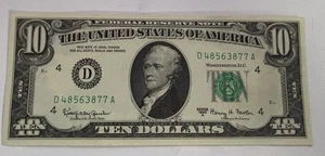 1963A  $10.00 Cleveland FRB - Nice Crisp New Bill - Picture 1 of 4