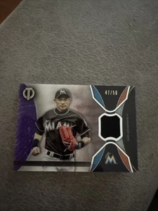 2017 Topps Tribute Ichiro Jersey #47/50 - Picture 1 of 2