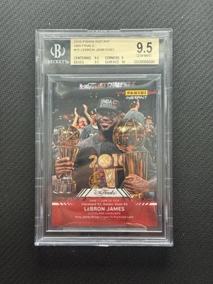 Panini Instant Lebron James 2016 Finales de la NBA/361 Juego 7 #15 BGS 9,5 Foto 1 de 2