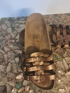 Birkenstock Birki’s Damen Gr. 39 / 8 Florida Sandalen Snake Copper - Bild 1 von 12