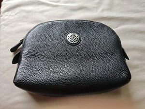 Brighton Ferrara Etui Geldbörse schwarz Pebbled Leder Top! - Bild 1 von 5