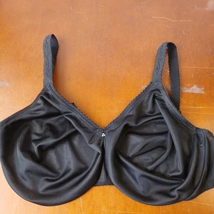 Wacoal Full Figure Simple Shaping Minimizer Bra 857109 - Black - Picture 1 of 5