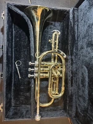 King 602 Bb Cornet 1975 serie 811667 EE. UU. Cleveland - juega perfecto - necesita polaco Foto 1 de 4