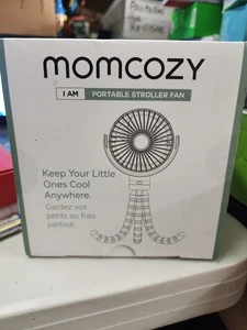 Momcozy Portable Stroller Fan Flexible Tripod 8000mAh Battery Pink - Picture 1 of 6