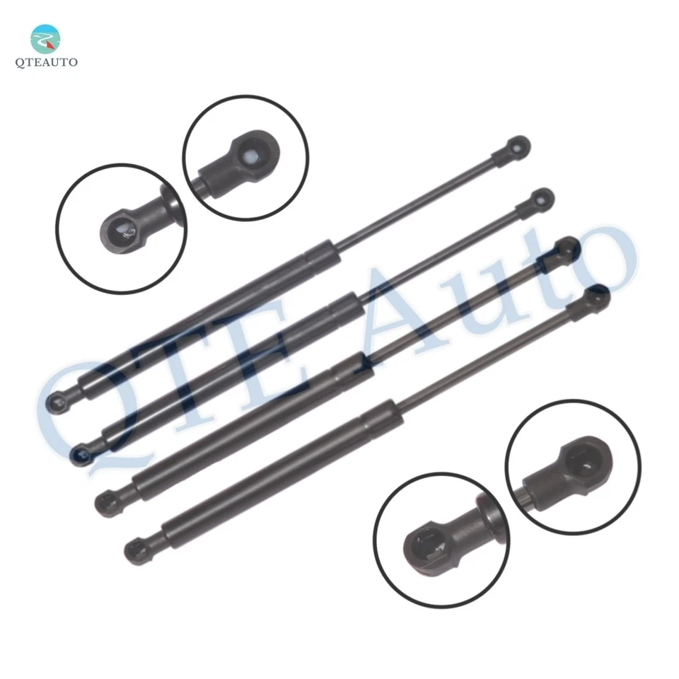 Juego de 4 soportes de elevación de tapa de maletero delantero-trasero para BMW 325CI 2001-2006 2 puertas Foto 1 de 4