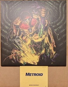 Metroid NES OST 1xLP Green Vinyl Etched Design NoT Moonshake 2DNinja VGM NSW - Picture 1 of 4