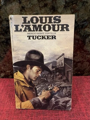 Louis LAmour Tucker Paperback Book 1971 First Edition - Image 1 of 3