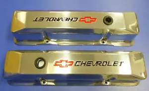 Proform 141-108 Chevy SB Performance Polished Cast Aluminum Valve Covers - Picture 1 of 10